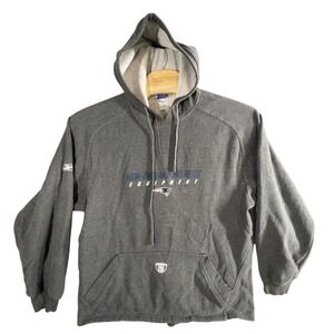 Reebok On Field New England Patriots Fleece Hoodie Mens Large NFL Football